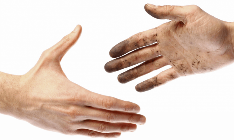 Les mains sales comme cause d’une infection parasitaire